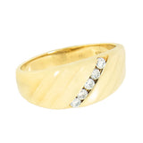 14K Gold 0.40 CTW Ladies 5 Diamond Fashion ring