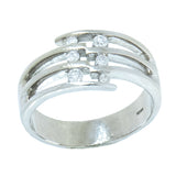 14K Gold Ladies 1/5 Carat or 0.20 Carat Total Weight Diamond Ring