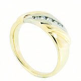 10K Gold 0.15 CTW 5 Diamond  Band