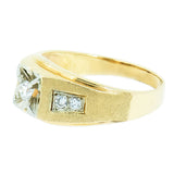 14K Yellow Gold 0.40 ctw Men's Diamond Ring