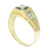 14K Yellow Gold 0.40 ctw Men's Diamond Ring