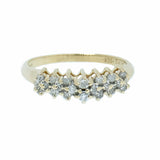 10K Gold Ladies Diamond Anniversary Band