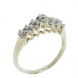 10K Gold Ladies Diamond Anniversary Band