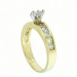 14K Gold 0.71 CTW Marquise Diamond Engagement Ring