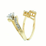 14K Gold 0.61 CTW Marquise Diamond Bridal Set