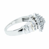 10K Gold 1.19 CTW Ladies Diamond Cluster Ring