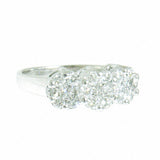 14K White Gold 1.13 ctw Ladies  Diamond Ring