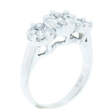 14K White Gold 1.13 ctw Ladies  Diamond Ring