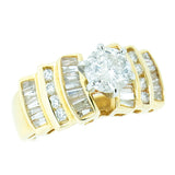 14K Gold 1.75 ctw Ladies 39 Diamond Ring