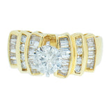 14K Gold 1.75 ctw Ladies 39 Diamond Ring