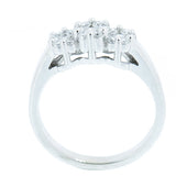 14K White Gold 0.72 ctw Ladies Diamond Ring