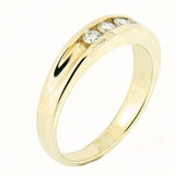 14K Yellow Gold 0.55 CTW 5 Diamond  Band