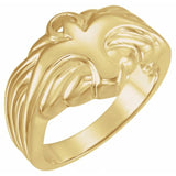 14K Gold Holy Spirit Dove Ring