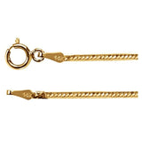 14K Flexible Herringbone Chain 1.5mm