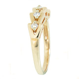 14K Gold Ladies  0.24 CTW 4 Diamond  Ring