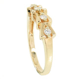 14K Gold Ladies  0.24 CTW 4 Diamond  Ring