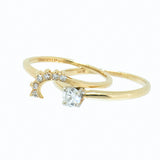 14K Gold 0.35 CTW Diamond Bridal Wedding Set