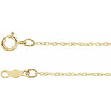 14K Rope Chain 0.75mm