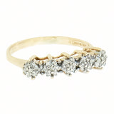 14K Gold Diamond Anniversary Band