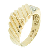 10K Gold 0.05 CTW Men's Diamond Ring