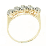 14K Gold Diamond Anniversary Band