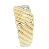 10K Gold 0.05 CTW Men's Diamond Ring