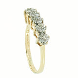 14K Gold Diamond Anniversary Band