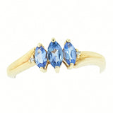 10K Ladies Tanzanite and Diamond Ring