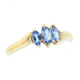 10K Ladies Tanzanite and Diamond Ring