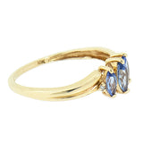 10K Ladies Tanzanite and Diamond Ring