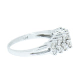 10K White Gold 1.15 ctw Diamond Anniversary Band