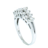 10K White Gold 1.15 ctw Diamond Anniversary Band