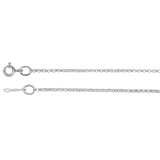14K or Sterling Silver Rolo Chain 1.5mm