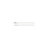 10K, 14K or Sterling Silver Rope Chain 1.25mm