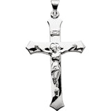 14K Gold Crucifix Pendant