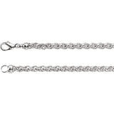Sterling Silver Wheat Chain 4mm