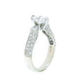 14K White Gold Ladies 1.50 CTW Marquise Diamond Engagement Ring