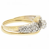 14K Yellow Gold 1.00 CTW Diamond Wedding Set