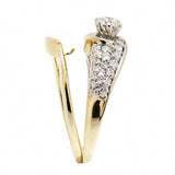 14K Yellow Gold 1.00 CTW Diamond Wedding Set