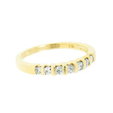 14K Gold Ladies 0.30 CTW 7 Diamond Band