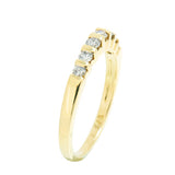 14K Gold Ladies 0.30 CTW 7 Diamond Band