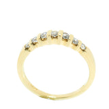 14K Gold Ladies 0.30 CTW 7 Diamond Band