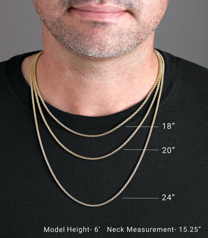 18 Inch Rope Chain 10K Hollow Gold Rope Chain 18