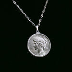 1925 Silver Dollar Necklace with 28 Inch Sterling Silver Chain (Copy) (Copy)