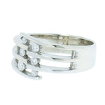 14K Gold Ladies 1/5 Carat or 0.20 Carat Total Weight Diamond Ring