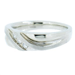 10K Gold 0.15 CTW Men's 3 Diamond Ring