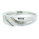 10K Gold 0.15 CTW Men's 3 Diamond Ring