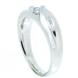 10K Gold 0.15 CTW Men's 3 Diamond Ring