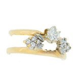 14K Gold 1.20 CTW Diamond Bridal Wedding Set