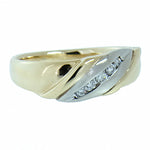 10K Gold 0.15 CTW 5 Diamond  Band